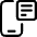 Phone Action Text Icon from Ultimate Regular Set