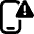 Phone Action Warning Icon from Ultimate Bold Set