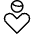 Phone Digital Well Being Heart 2 Icon from Ultimate Light Set | Free Download as SVG Vector and Transparent PNG | Streamline icons