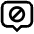 Block Chat Icon from Atlas Line Set