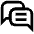 Messages Text Icon from Atlas Line Set