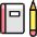 Content Notebook Pencil icon - Free transparent PNG, SVG. No sign up needed.