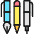 Content Pens icon - Free transparent PNG, SVG. No sign up needed.