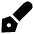 Fountain Pen Calligraphy Icon from Nova Solid Set