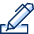 Pen Textbox Icon from Cyber Duotone Set | Free Download as SVG Vector and Transparent PNG | Streamline icons