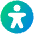 Accessibility Icon from Plump Gradient Set