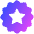 Badge Award Star Icon from Core Gradient Set