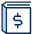 Book Dollar Sign Icon from Cyber Duotone Set