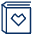 Book Favorite Heart Icon from Cyber Line Set | Free Download as SVG Vector and Transparent PNG | Streamline icons