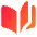 Book Flip Next Page Icon from Core Gradient Set