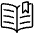 Book Open Bookmark Icon from Ultimate Light - Free Set