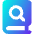 Book Search Find Icon from Core Gradient Set