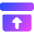 Box Unarchive File Icon from Core Gradient Set