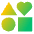 Categories Icon from Sharp Gradient Set