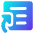 Content Article Shortcut Reference Icon from Core Gradient Set