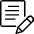 Content Paper Edit Icon from Ultimate Light - Free Set