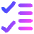 List Checklist Task Done Icon from Core Gradient Set