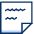 New Document Text Icon from Cyber Duotone Set