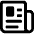 Newspaper Fold Icon from Ultimate Bold - Free Set