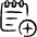 Notes Add Icon from Freehand Line - Free Set