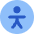 Accessibility Icon from Core Flat Set
