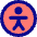 Accessibility Icon from Core Pop Set
