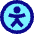 Accessibility Icon from Sharp Pop Set