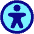 Accessibility Icon from Plump Pop Set