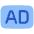 Ad Icon from Plump Flat Set