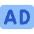 Ad Icon from Core Flat Set