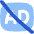 Ad Free Icon from Flex Flat Set