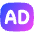 Ad Icon from Flex Gradient Set