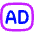 Ad Icon from Flex Neon Set