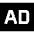 Ad Icon from Sharp Solid Set