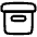 Archive Box Icon from Plump Line Set