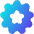 Badge Award Star Icon from Flex Gradient Set