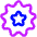 Badge Award Star Icon from Flex Neon Set