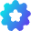 Badge Award Star Icon from Flex Gradient Set
