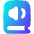 Book Audio Icon from Flex Gradient Set