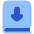 Book Download Icon from Plump Flat Set