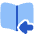 Book Flip Next Page Arrow Icon from Plump Flat Set