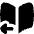 Book Flip Next Page Arrow Icon from Flex Solid Set