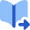 Book Flip Previous Page Arrow Icon from Core Flat Set