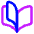Book Flip Previous Page Icon from Core Neon Set