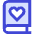 Book Heart Favorite Icon from Sharp Duo Set