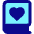 Book Heart Favorite Icon from Core Pop Set