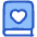 Book Heart Favorite Icon from Plump Duo Set