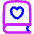 Book Heart Favorite Icon from Flex Neon Set
