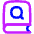 Book Search Find Icon from Flex Neon Set