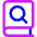 Book Search Find Icon from Core Neon Set